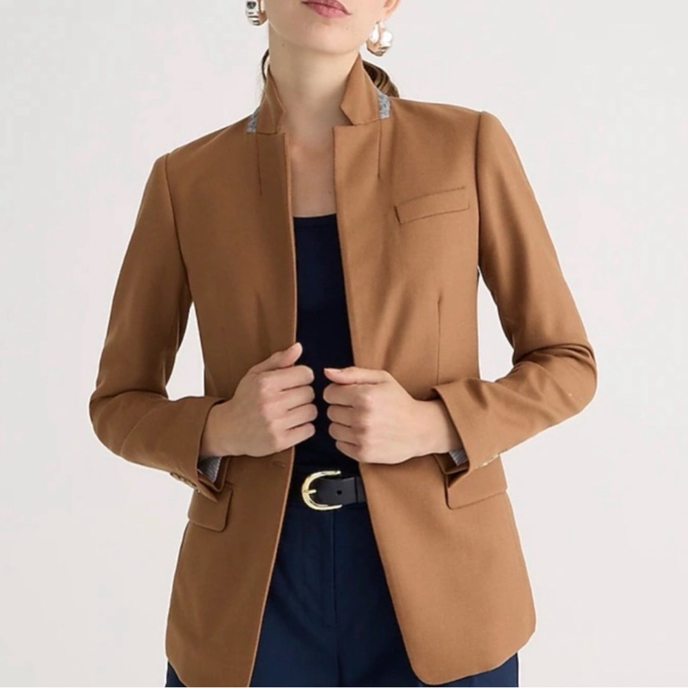 J. Crew Schoolboy Regent Brown Blazer